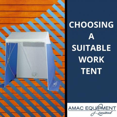 Choosing a Suitable Work Tent