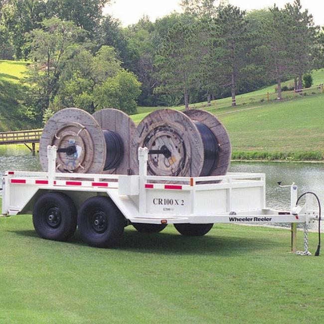 Durable reel trailers from AMAC Equipment Limited in Richmond Hill, Ontario